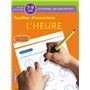 DEVOIRS - FEUILLES D'EX. L'HEURE (7-9 ANS)