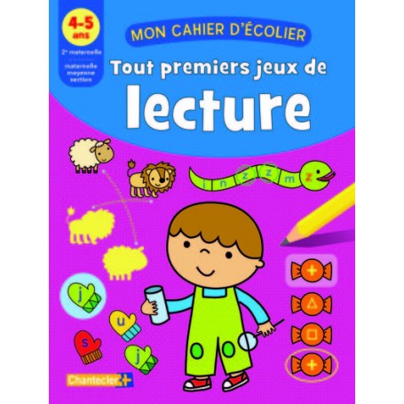 TOUT PREMIERS JEUX DE LECTURE (4-5 A.)