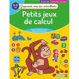 Petits jeux de calcul (5-6 a.) - (J'apprends avec des autocollants)