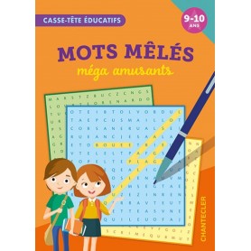 Mots mêlés méga amusants (9-10 a.)