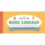 Carnet de bons cadeaux à donner à votre enfant