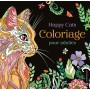 Happy Cats - coloriage pour adultes