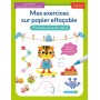 Mes exercices sur papier effaçable - Premiers jeux de calcul (4-5 a.)