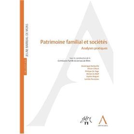 patrimoine familial et sociétés