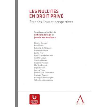 les nullités en droit privé