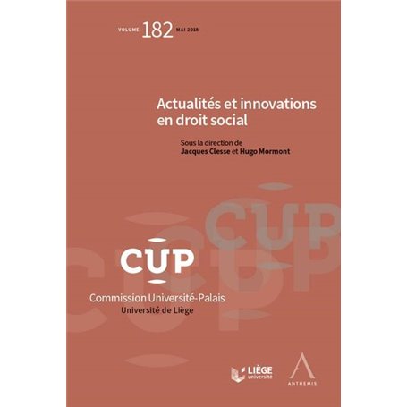 ACTUALITES ET INNOVATIONS EN DROIT SOCIAL