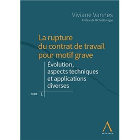 LA RUPTURE DU CONTRAT DE TRAVAIL POUR MOTIF GRAVE T1