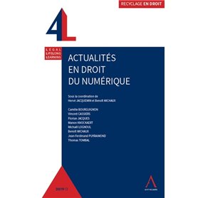 ACTUALITES EN DROIT DU NUMERIQUE