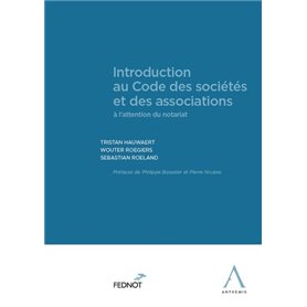 Introduction au Code des sociétés et des associations