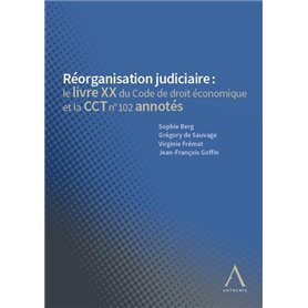 Réorganisation judiciaire : code annoté