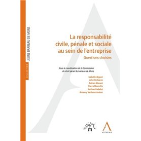 La responsabilité civile, pénale et sociale au sein de l'entreprise