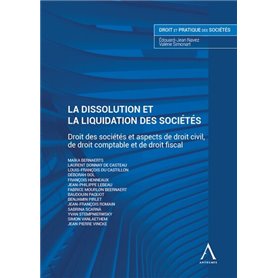 La dissolution et la liquidation des sociétés