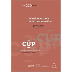 Actualités en droit de la consommation