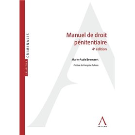 Manuel de droit pénitentiaire