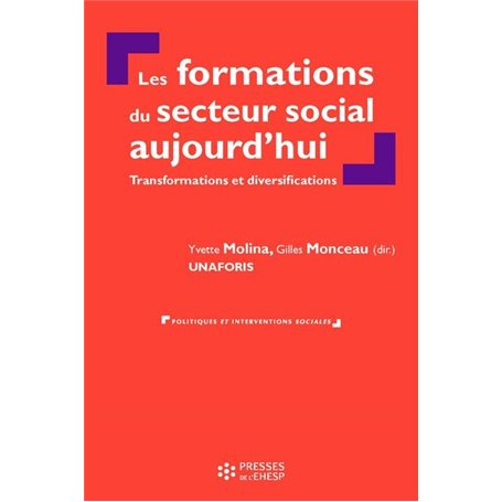 Les formations du secteur social aujourd'hui