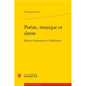 Poésie, musique et danse