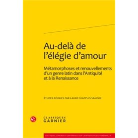 Au-delà de l'élégie d'amour