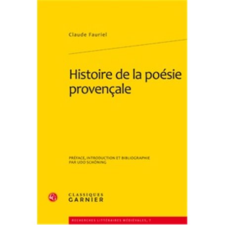 Histoire de la poésie provençale