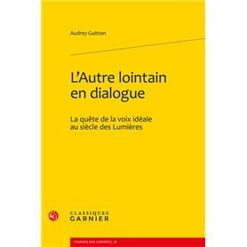 L'Autre lointain en dialogue