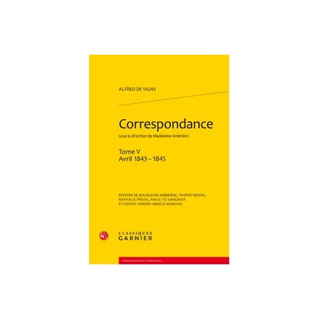 Correspondance