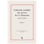 Collection complète des oeuvres de J.-J. Rousseau, Citoyen de Genève