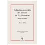 Collection complète des oeuvres de J.-J. Rousseau, Citoyen de Genève