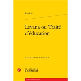 Levana ou Traité d'éducation