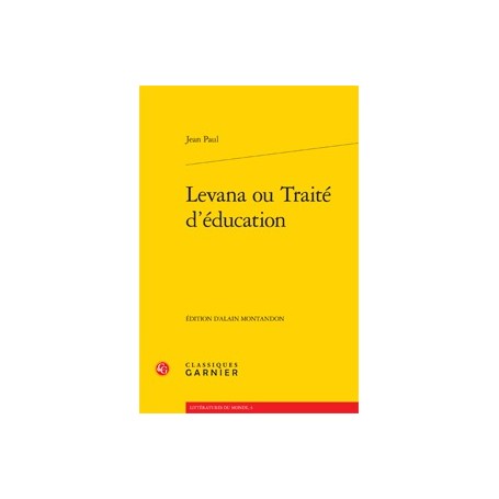 Levana ou Traité d'éducation