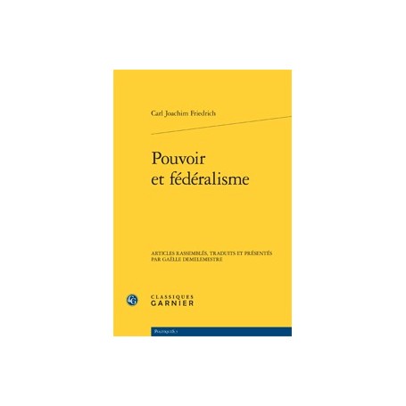 Pouvoir et fédéralisme