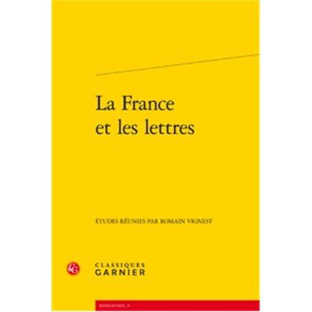 La France et les lettres