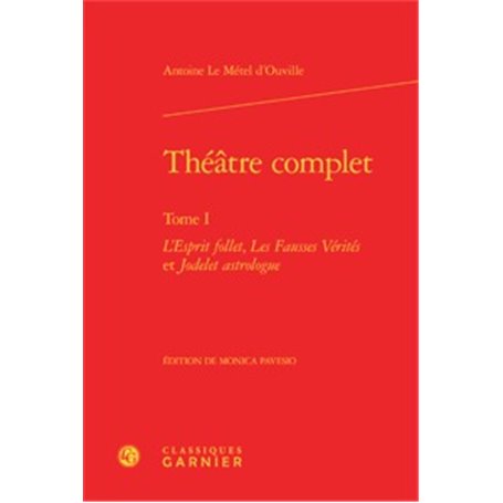 Théâtre complet