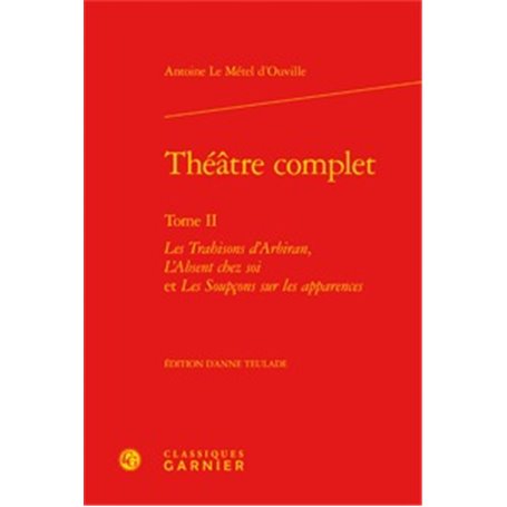 Théâtre complet