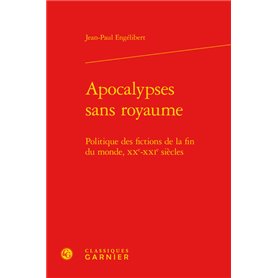 Apocalypses sans royaume