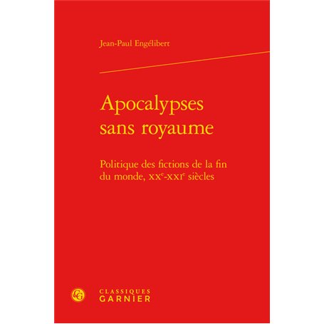 Apocalypses sans royaume