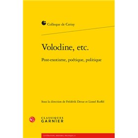 Volodine, etc.