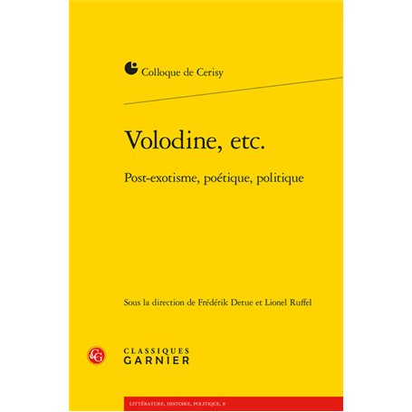 Volodine, etc.