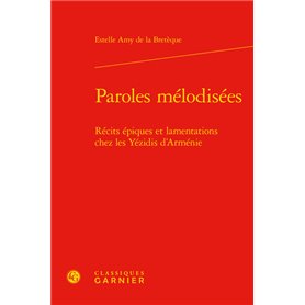 Paroles mélodisées