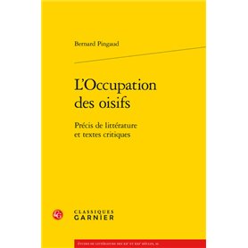 L'Occupation des oisifs