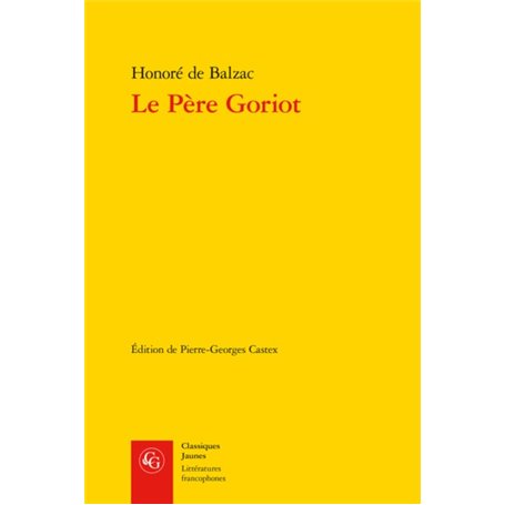 Le Père Goriot