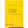 De l'Égypte à la fiction