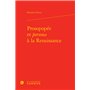 Prosopopée et persona à la Renaissance