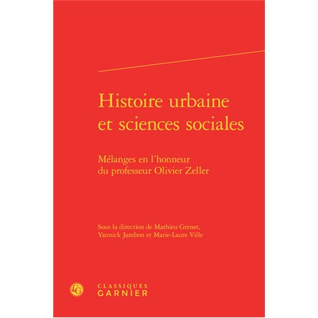 Histoire urbaine et sciences sociales