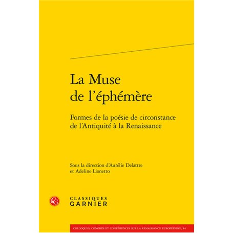 La Muse de l'éphémère