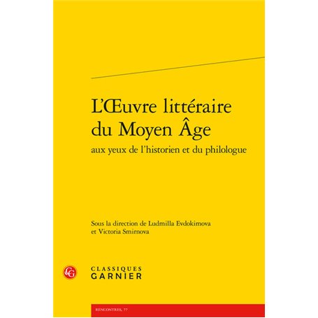 L'oeuvre littéraire du Moyen Âge