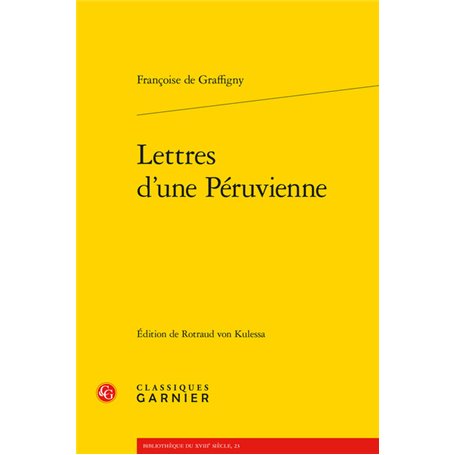 Lettres d'une Péruvienne