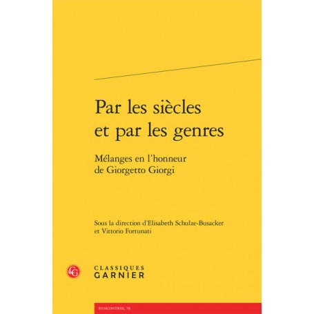 Par les siècles et par les genres