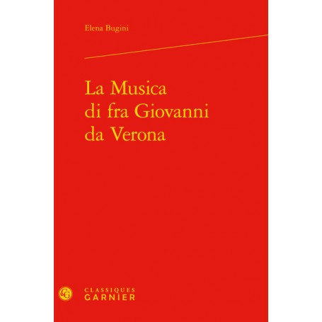 La Musica di fra Giovanni da Verona