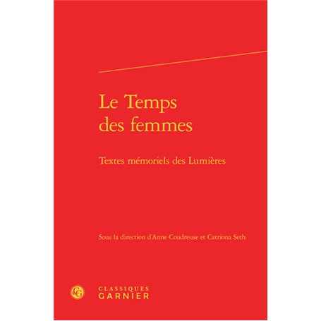 Le Temps des femmes