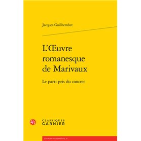 L'oeuvre romanesque de Marivaux