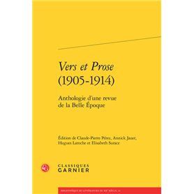 Vers et Prose (1905-1914)